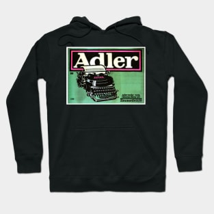 ADLER TYPEWRITER Advertisement 1909 by Lucien Bernhard Vintage German Lithograph Hoodie